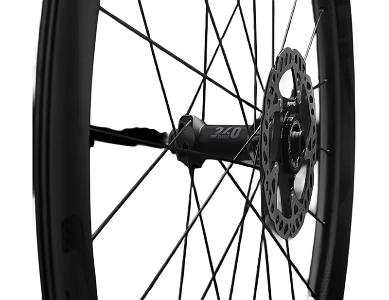 Fast Forward RYOT55 Tubular DT240 Carbon Wheelset 700c in Black-3