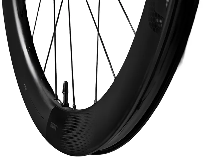Fast Forward RYOT55 Tubular DT240 Carbon Wheelset 700c in Black-5
