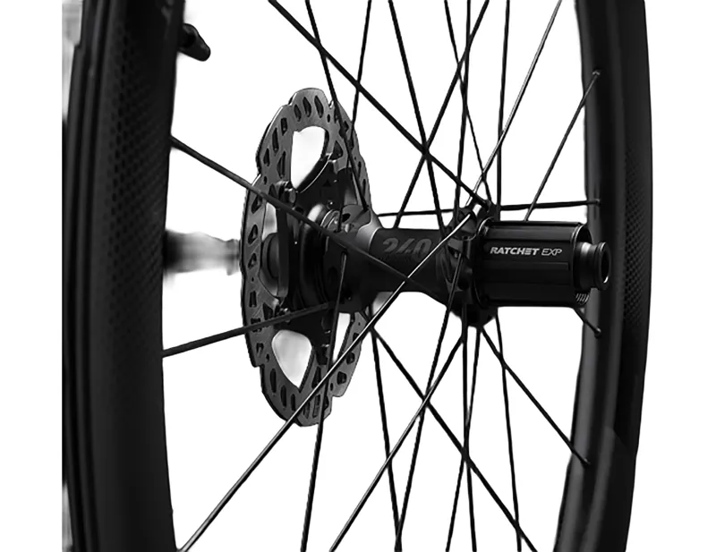 Fast Forward RYOT55 Tubular DT240 Carbon Wheelset 700c in Black-6