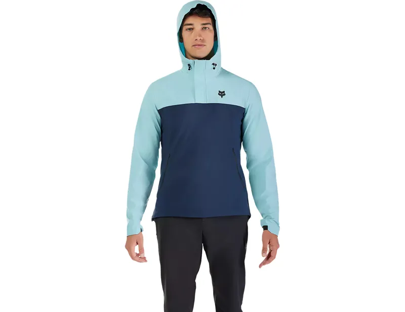 Fox Racing Ranger Wind Pullover in Vintage Wash Blue-4