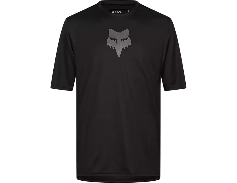 Fox Racing Ranger Short Sleeve Fox Head Jersey in Black
