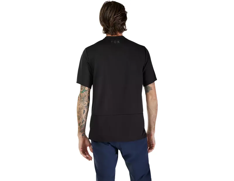 Fox Racing Ranger Short Sleeve Fox Head Jersey in Black-3