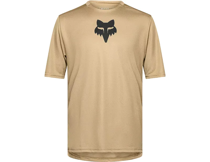 Balfes Bikes Fox Racing Ranger Short Sleeve Fox Head Jersey in Sand | Free postage over £30, £10 off first order, price match & 0% finance.