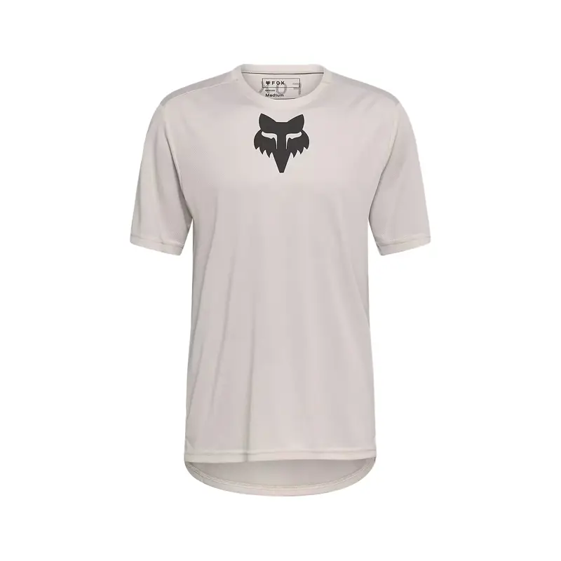 Balfes Bikes Fox Racing Ranger Short Sleeve Fox Head Jersey in Vintage White | Free postage over £30, £10 off first order, price match & 0% finance.
