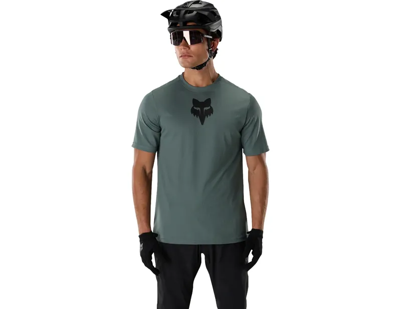 Fox Ranger SS Jersey Fox Head in Sage-3