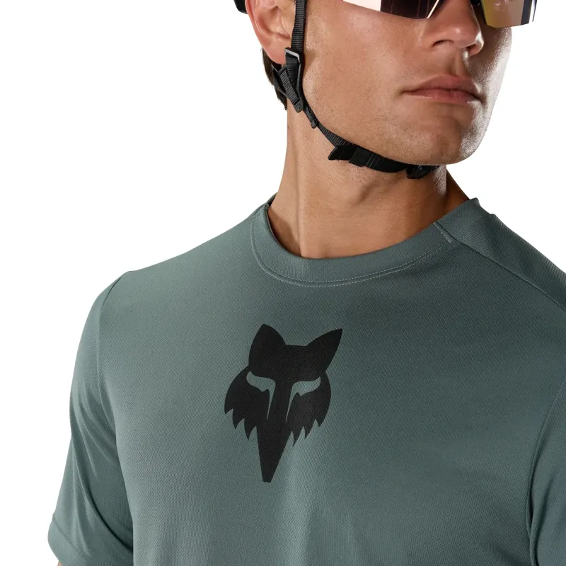 Fox Ranger SS Jersey Fox Head in Sage-4