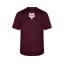 Fox Ranger SS Jersey Fox Head in Dark Maroon