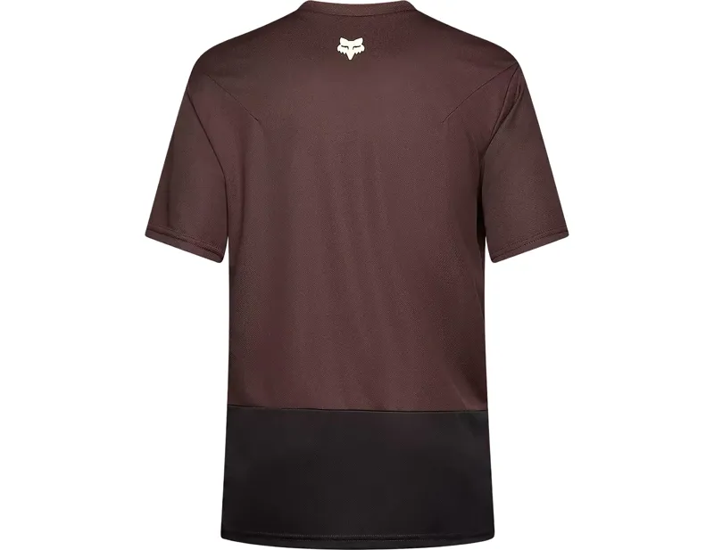 Fox Racing Ranger Short Sleeve Wordmark Jersey in Cocoa Brown-1