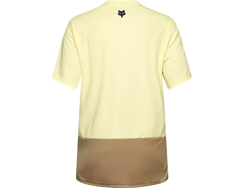 Fox Ranger Wordmark Short Sleeve Jersey in Lemonade-1