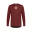 Fox Racing Ranger Long Sleeve Fox Head Jersey in Rust Brown