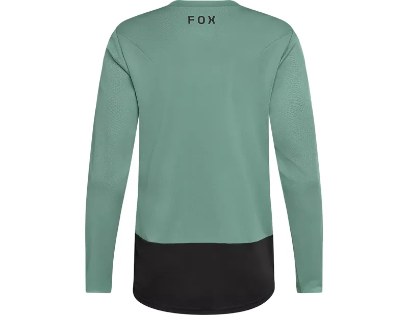 Fox Ranger Fox Head Long Sleeve Jersey in Sage-1