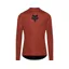 Fox Ranger Fox Head Long Sleeve Jersey in Amber Scarlet