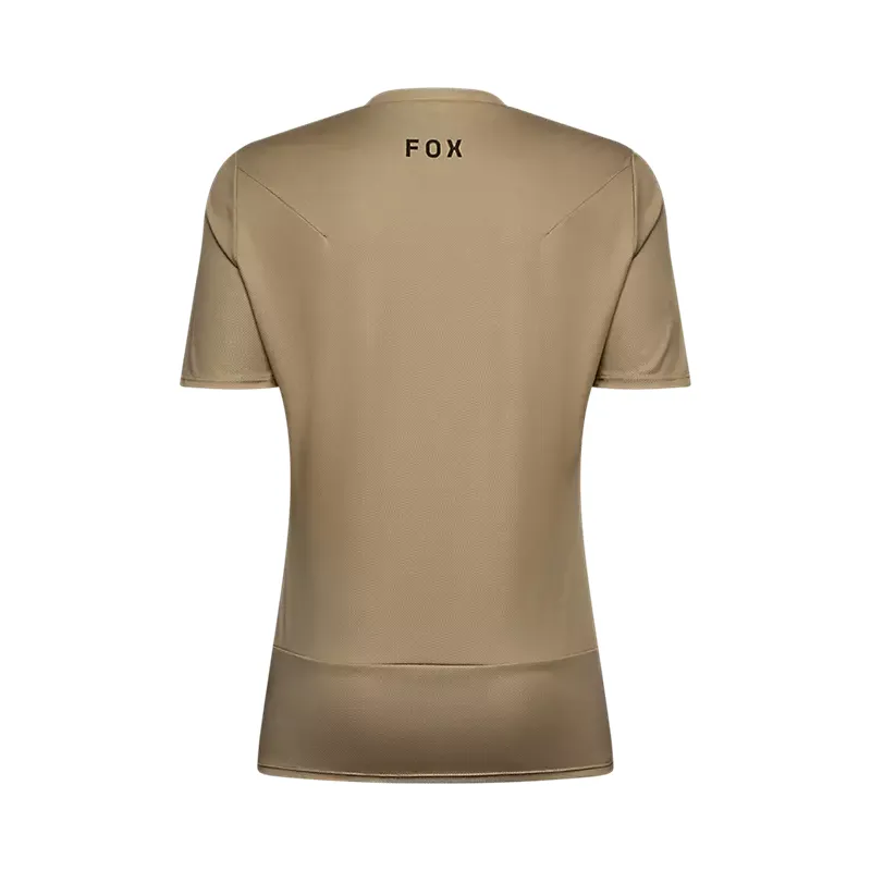 Fox Racing Women's Short Sleeve Ranger Fox Head Jersey in Sand-1