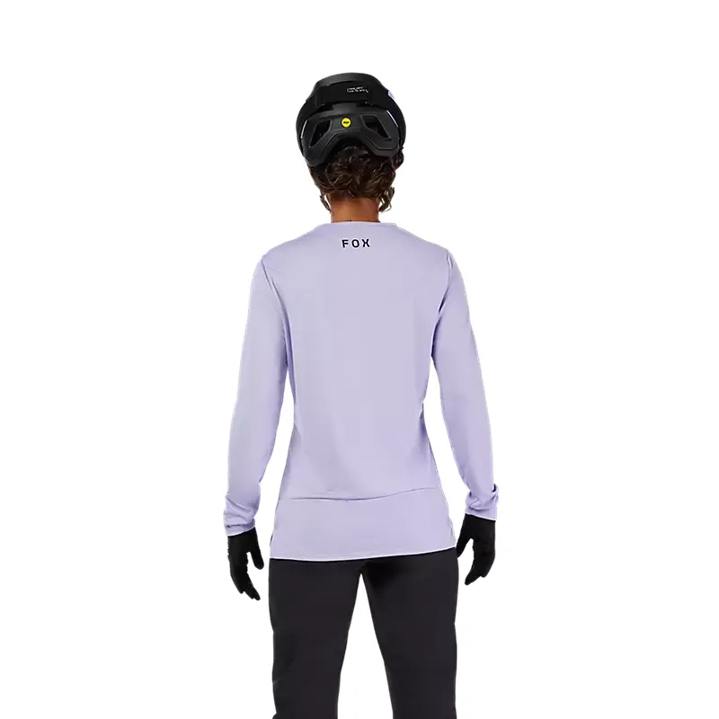 Fox Racing Women's Long Sleeve Ranger Fox Head Jersey in Lilac-3