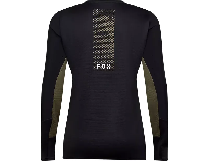 Fox Racing Women's Defend Park Long Sleeve Jersey in Black-1