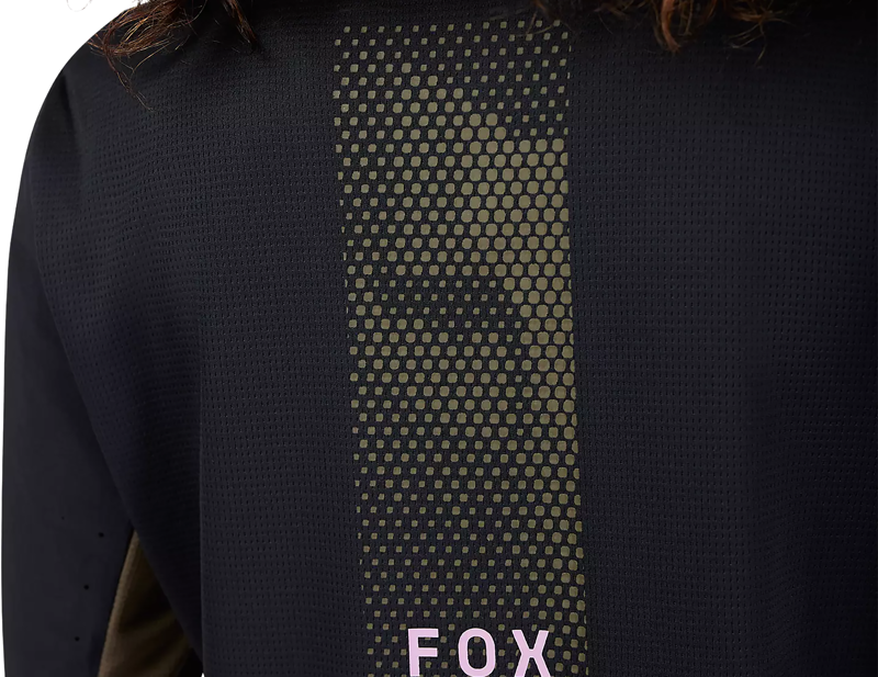 Fox Racing Women's Defend Park Long Sleeve Jersey in Black-6