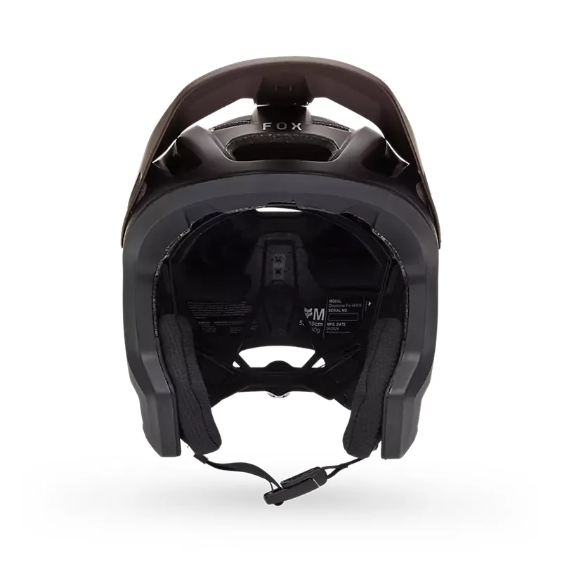 Fox Racing Dropframe Pro Grid Helmet in Cocoa Brown-2
