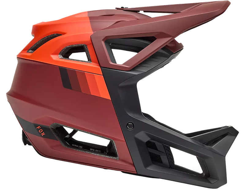 Fox Proframe RS Sol MTB Helmet in Rust Brown-1