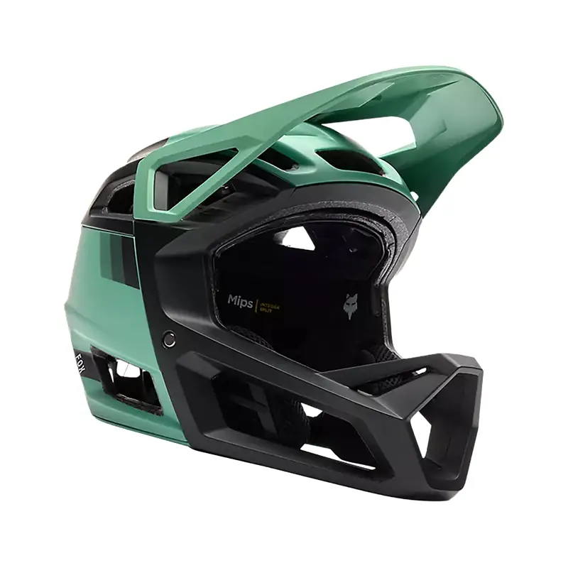 Balfes Bikes Fox Proframe RS Sol Helmet in pine | Free postage over £30, £10 off first order, price match & 0% finance.