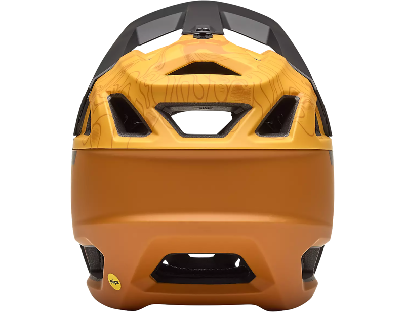 Fox ProFrame Frequency MTB Helmet in Carmel Brown-4
