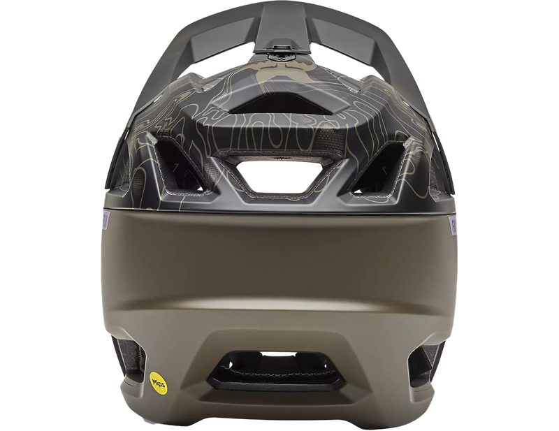 Fox ProFrame Frequency MTB Helmet in Military Green-4