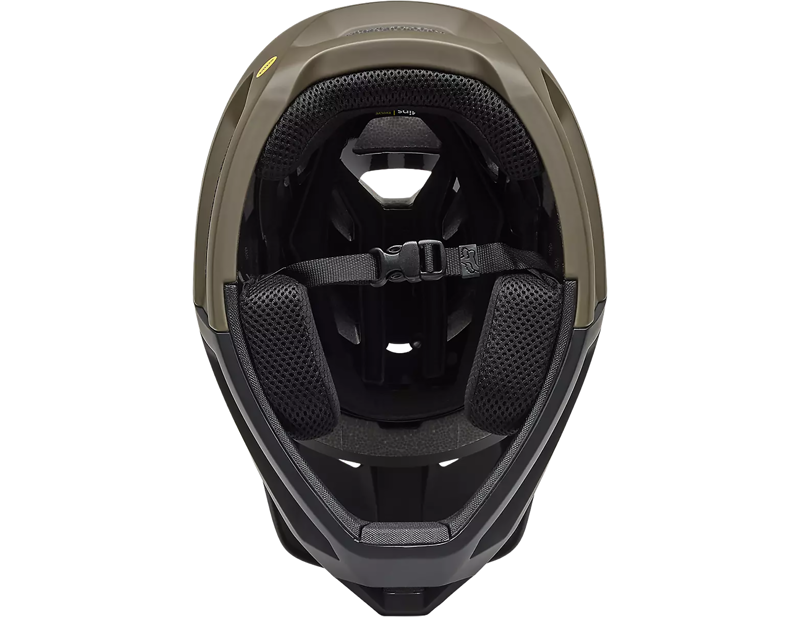 Fox ProFrame Frequency MTB Helmet in Military Green-5
