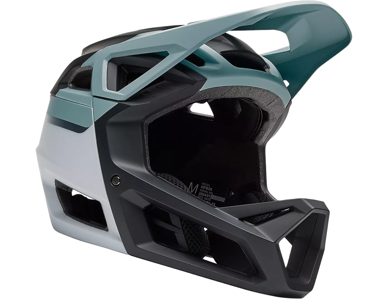 Fox Proframe Rizer MTB Helmet in Pale Blue