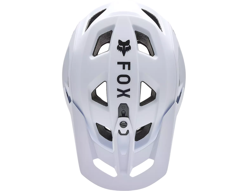 Fox Racing Speedframe Solid MTB Helmet in White-2