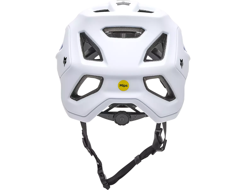 Fox Racing Speedframe Solid MTB Helmet in White-3