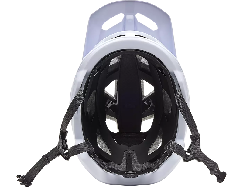 Fox Racing Speedframe Solid MTB Helmet in White-4