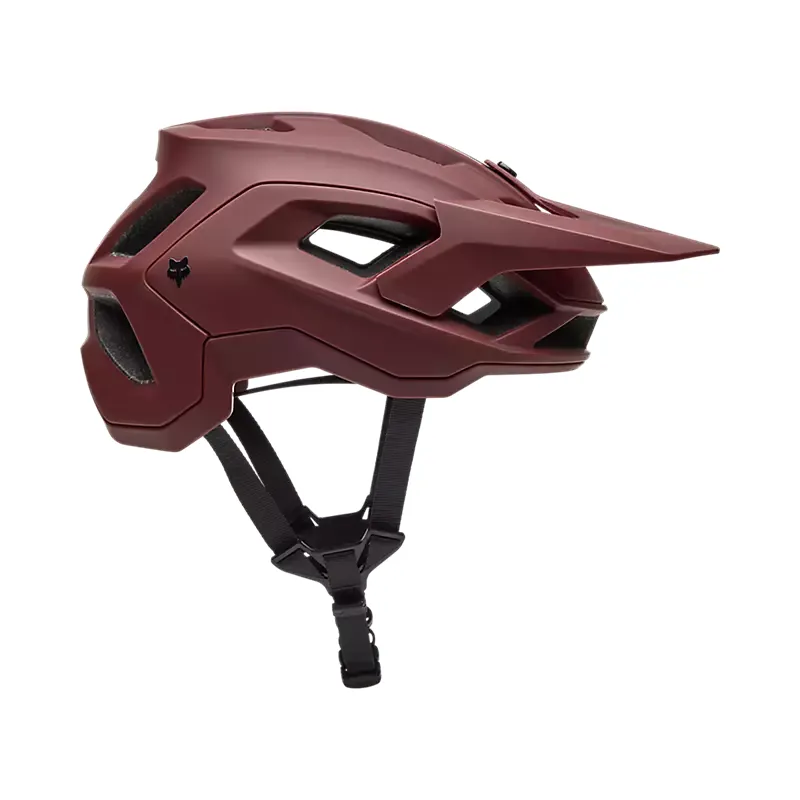 Fox Racing Speedframe Solid MTB Helmet in Rust Brown-1