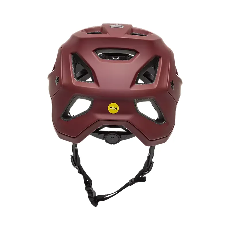 Fox Racing Speedframe Solid MTB Helmet in Rust Brown-3