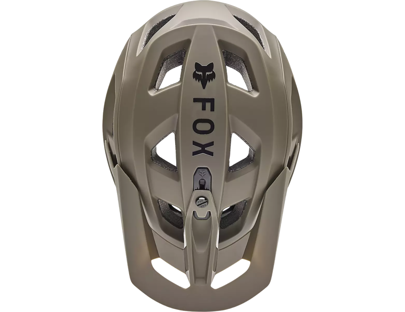 Fox Racing Speedframe Solid MTB Helmet in Green-2