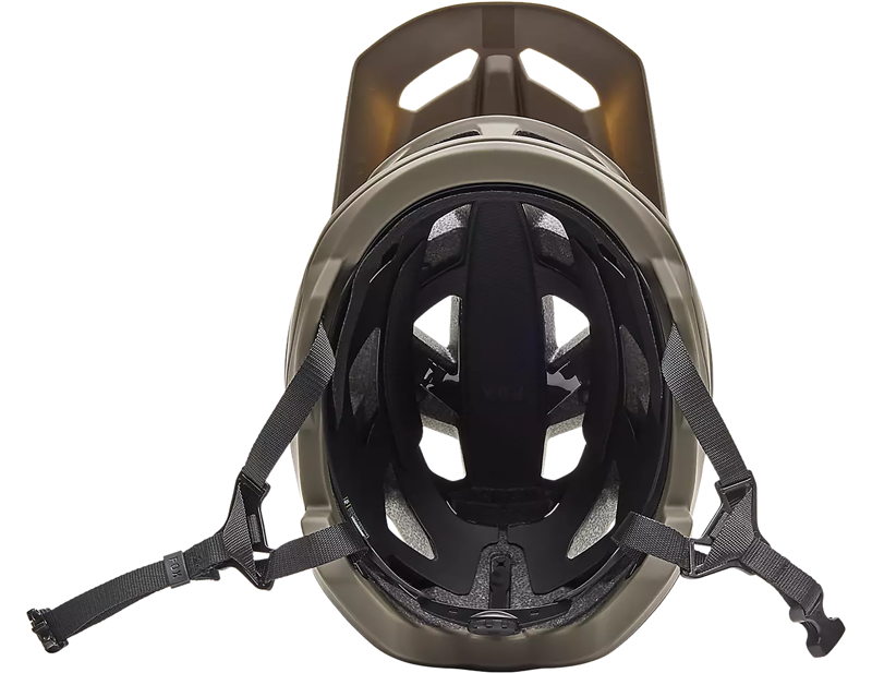 Fox Racing Speedframe Solid MTB Helmet in Green-4