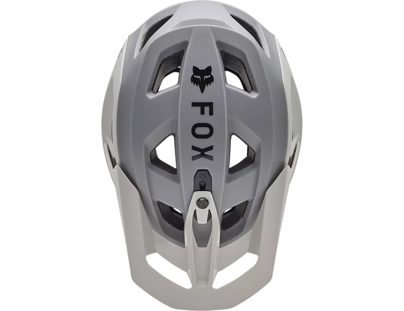 Fox Speedframe 5050 MTB Helmet in Light Grey-2