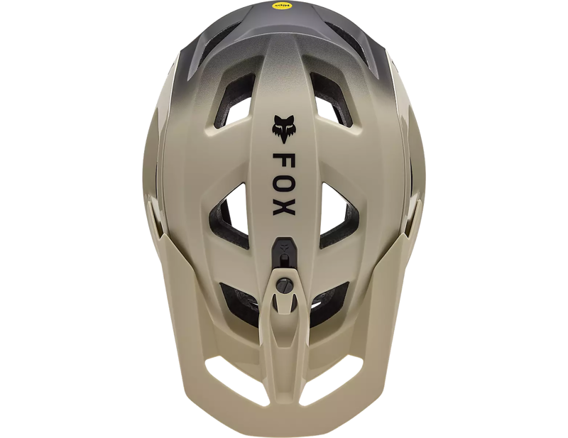 Fox Speedframe Pro Backfade MTB Helmet in Cream-2