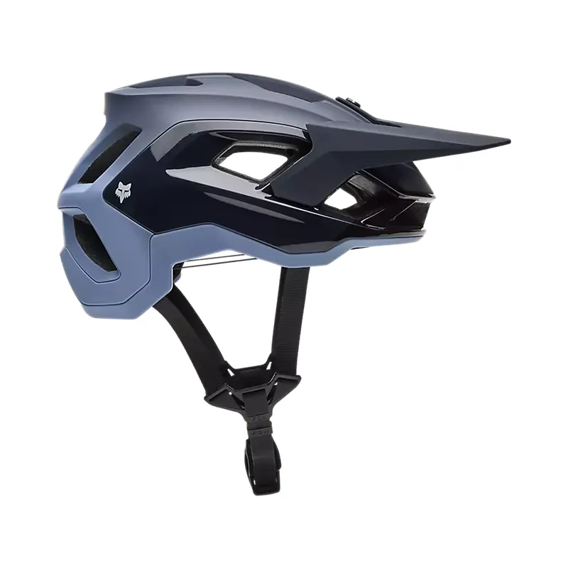 Fox Racing Speedframe Pro Backfade Helmet in Midnight Blue-1