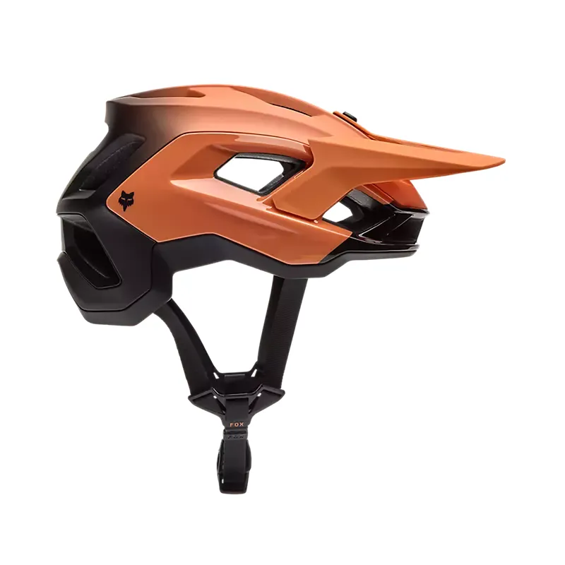 Fox Speedframe Pro Backfade MTB Helmet in Coral-1