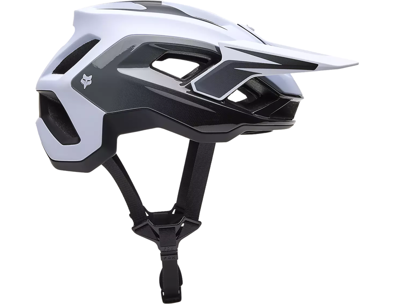 Fox Racing Speedframe Pro Defy Helmet in Pewter Grey-1