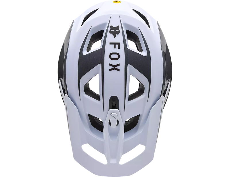 Fox Racing Speedframe Pro Defy Helmet in Pewter Grey-2