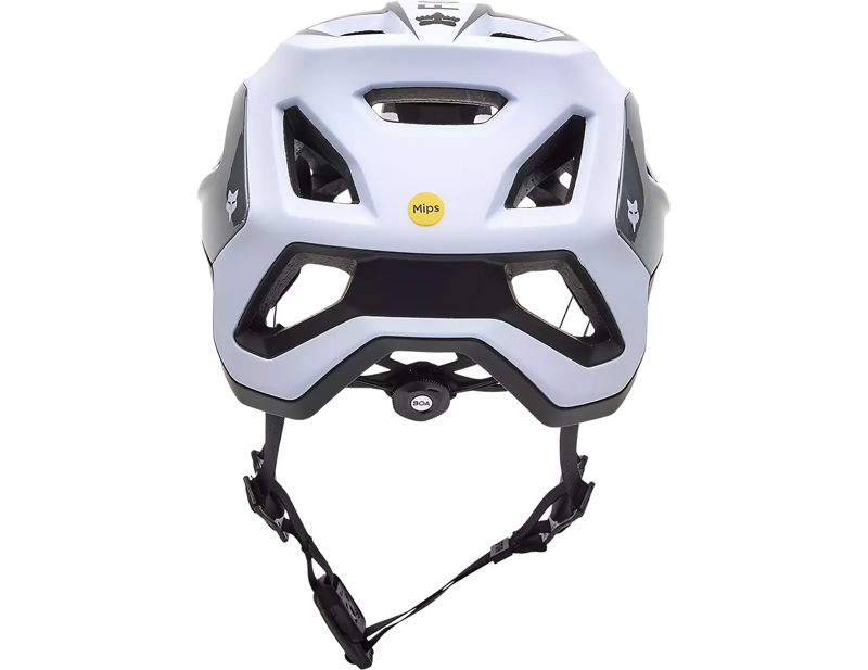 Fox Racing Speedframe Pro Defy Helmet in Pewter Grey-3
