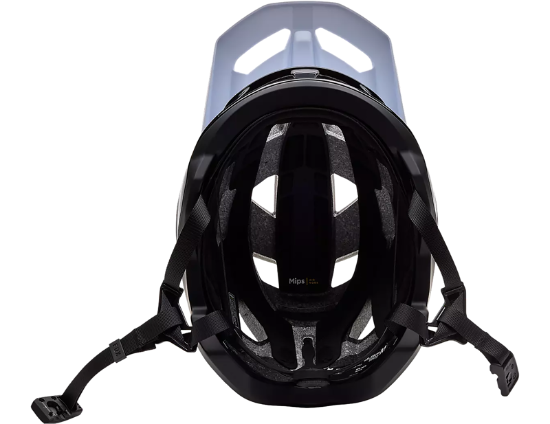 Fox Racing Speedframe Pro Defy Helmet in Pewter Grey-4