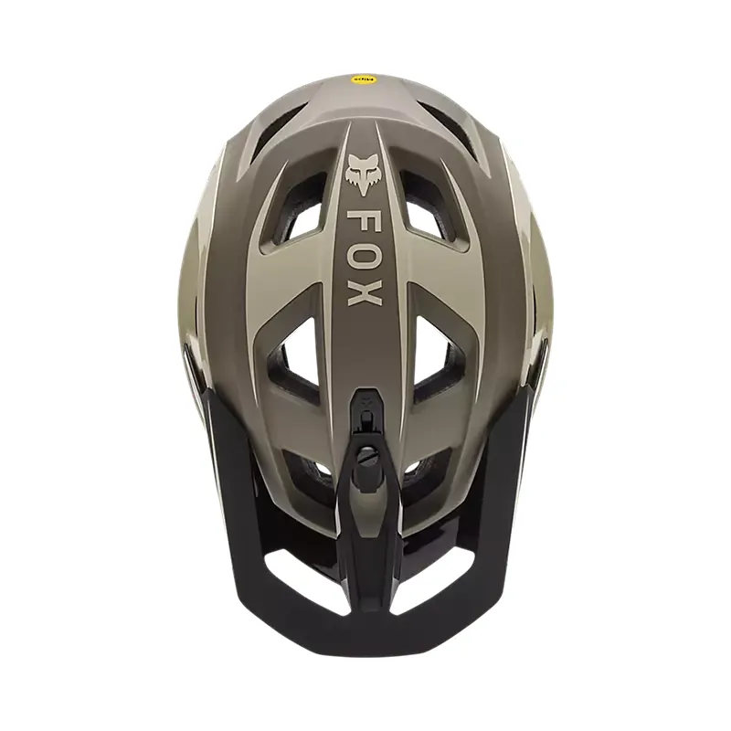 Fox Racing Speedframe Pro Defy Helmet in Cream-2
