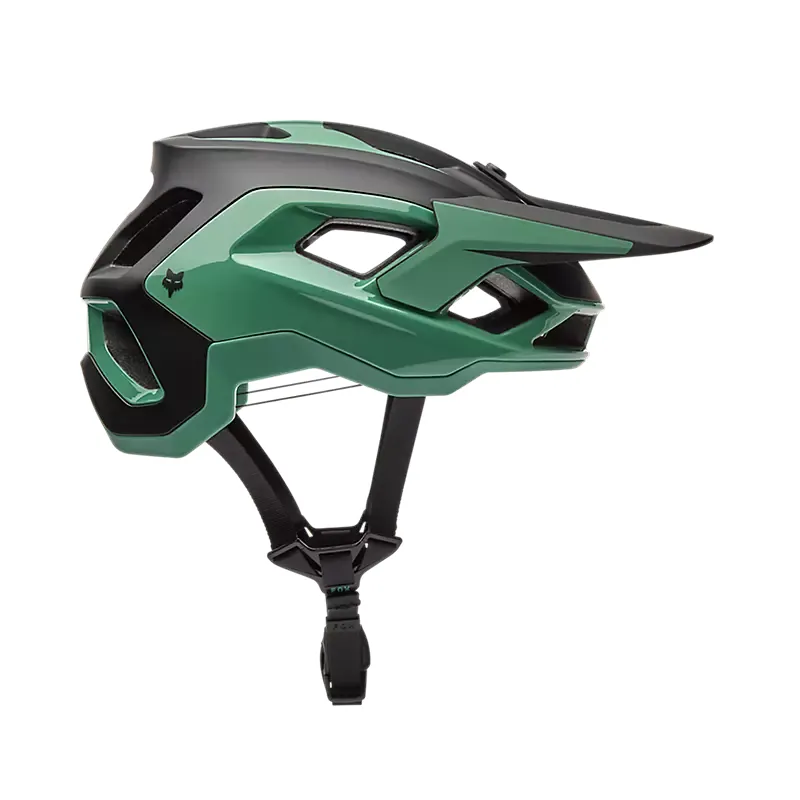 Fox Speedframe Pro Defy Helmet in Pine Green-1