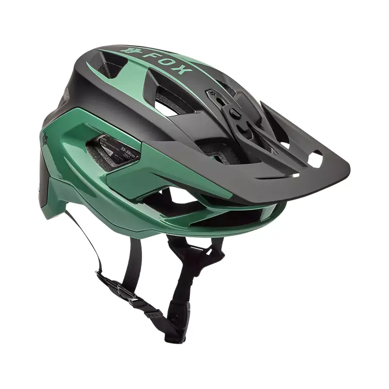 Balfes Bikes Fox Speedframe Pro Defy Helmet in pine green | Free postage over £30, £10 off first order, price match & 0% finance.