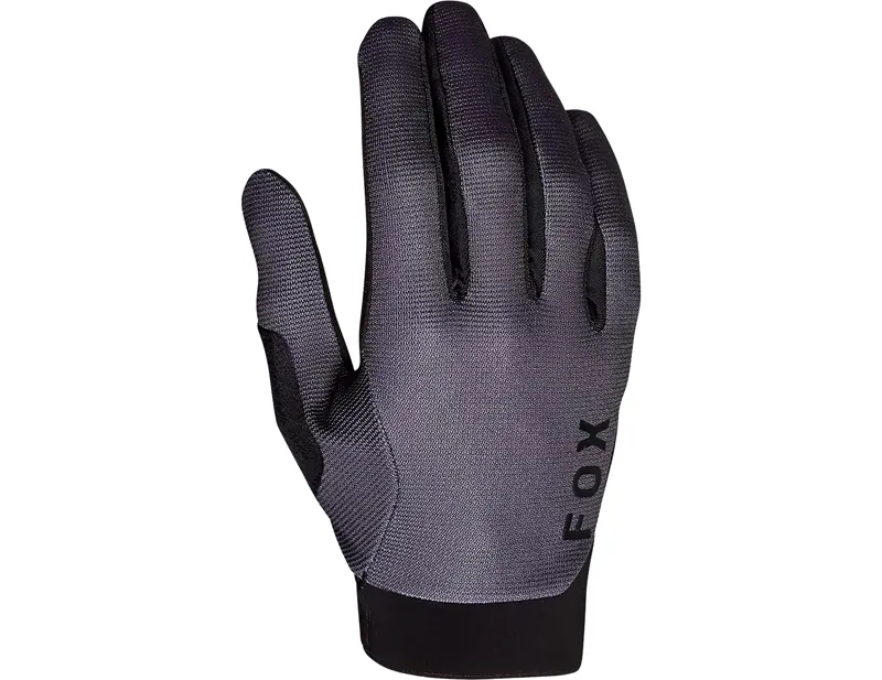 Fox Ranger Gel Full Finger Gloves in Dark Shadow Grey