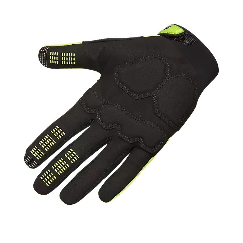 fox clothing RANGER gel GLOVEs in FLUORESCENT YELLOW-1