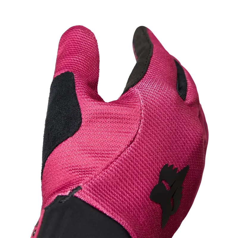 Fox Racing Women's Ranger Full Finger Gloves in Berry-3
