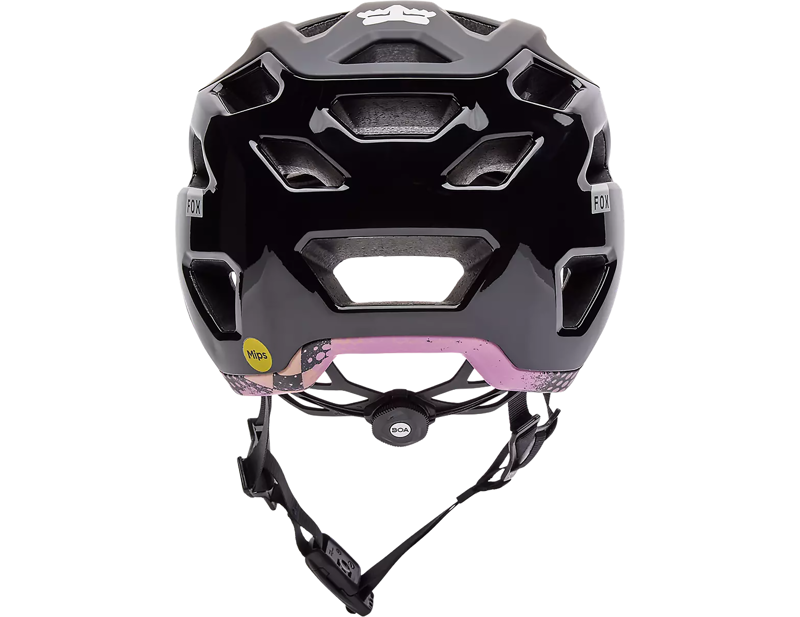 Fox Crossframe Pro Pulse MTB Helmet in Dusty Rose-3