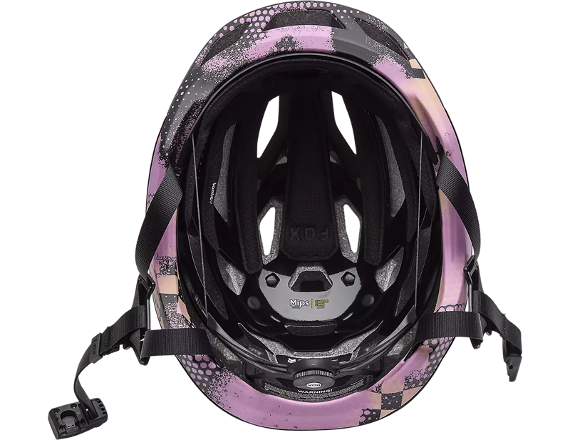 Fox Crossframe Pro Pulse MTB Helmet in Dusty Rose-4